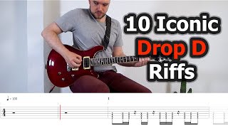 10 Iconic Drop D Riffs (with Tabs)